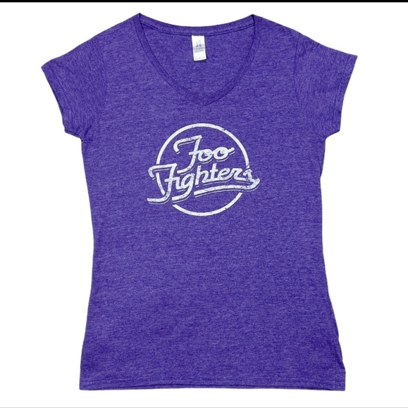 Gildan Tops - Foo Fighters women's v-neck top